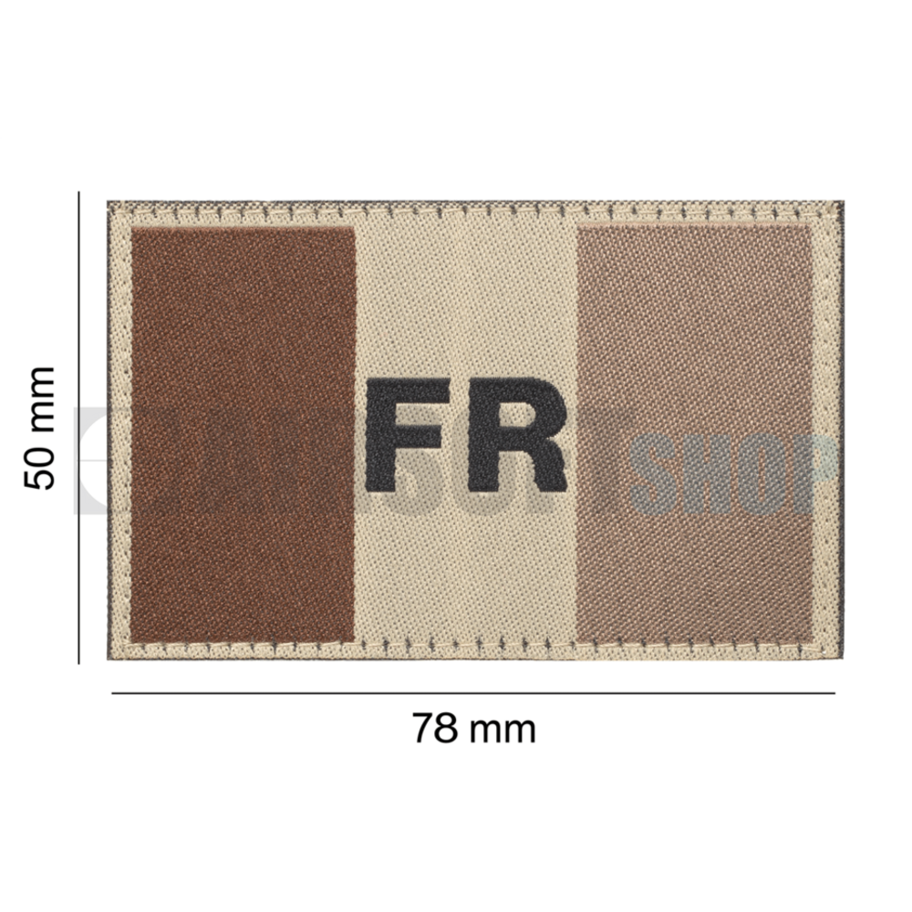 France Flag Patch (Desert)
