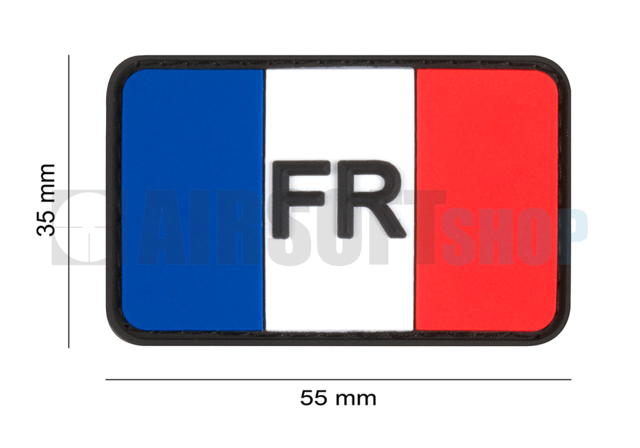 France Flag PVC Patch (Color)