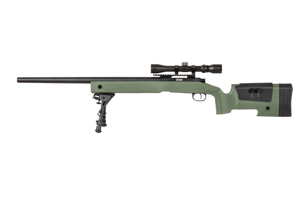 SA-S02 SNIPER CORE + Scope & Bipod (Olive Drab)