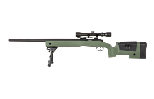 SA-S02 SNIPER CORE + Scope & Bipod (Olive Drab)
