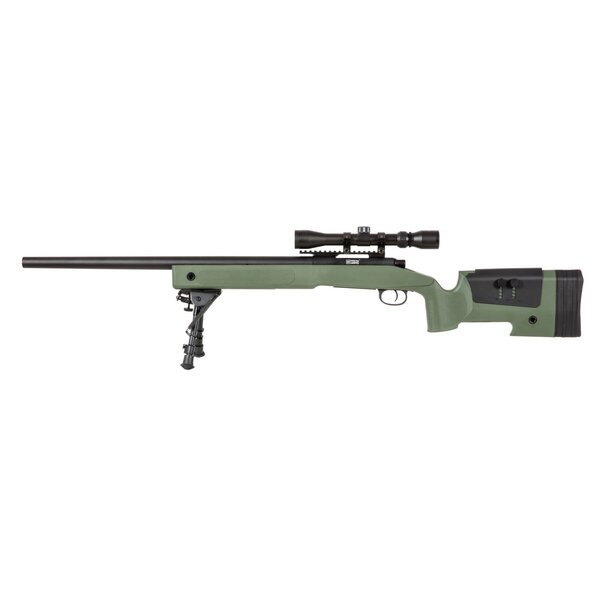 SA-S02 SNIPER CORE + Scope & Bipod (Olive Drab)