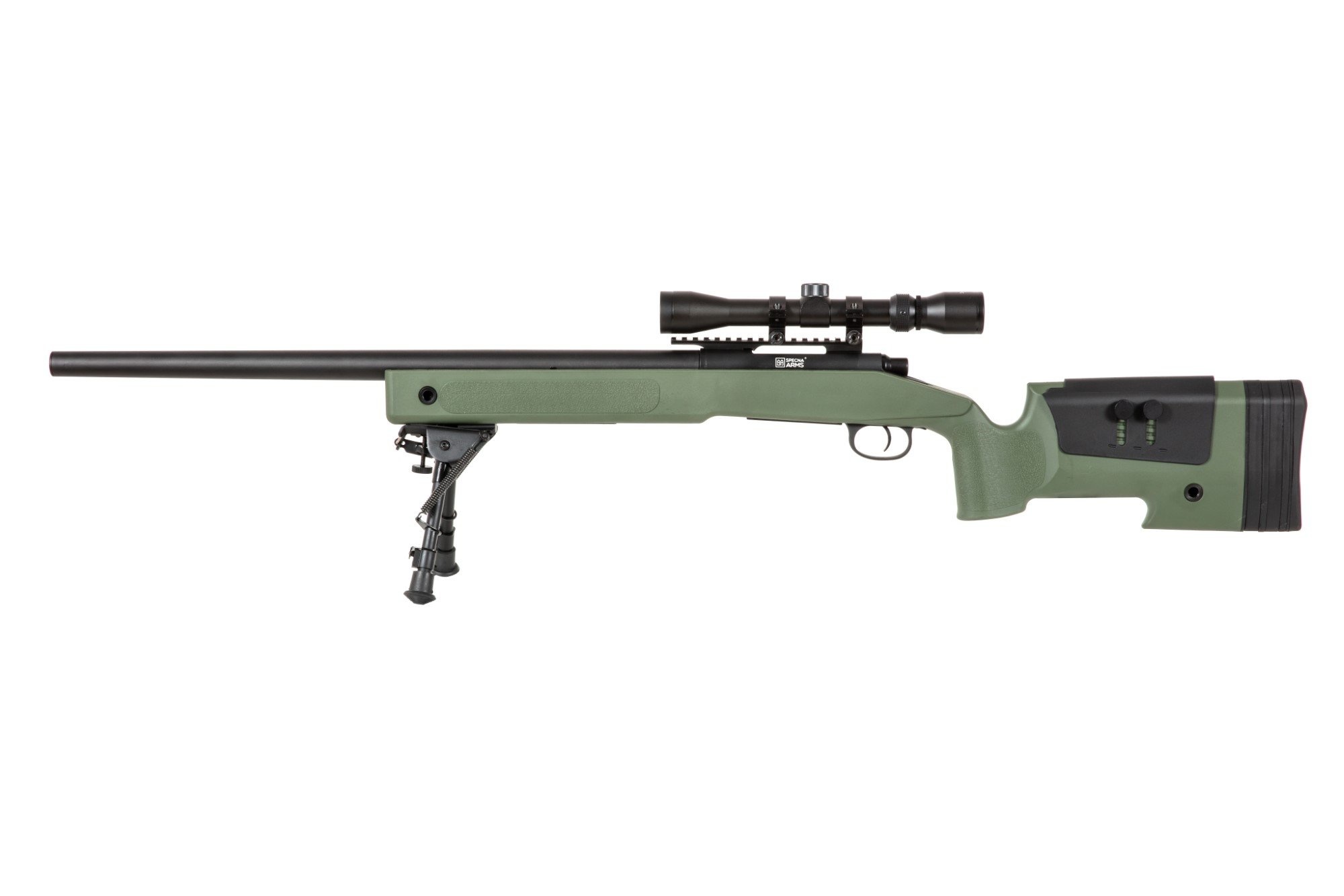 SA-S02 SNIPER CORE + Scope & Bipod (Olive Drab)
