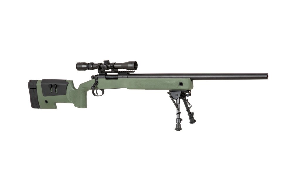 SA-S02 SNIPER CORE + Scope & Bipod (Olive Drab)