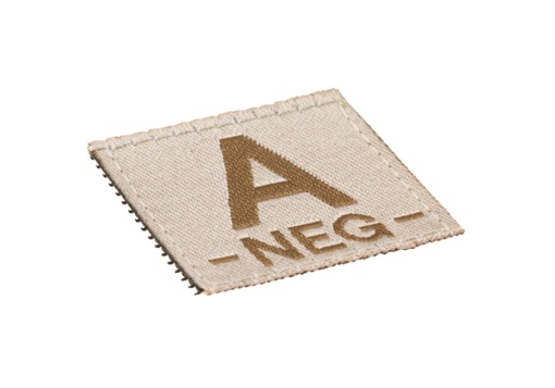 A NEG Bloodgroup Patch (Desert)
