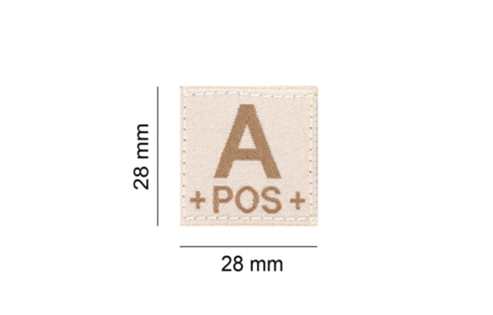 A POS Bloodgroup Patch (Desert)