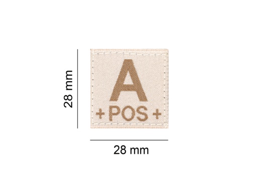 A POS Bloodgroup Patch (Desert)