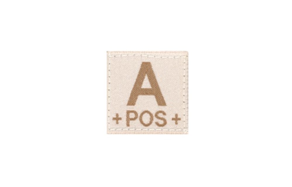 A POS Bloodgroup Patch (Desert)