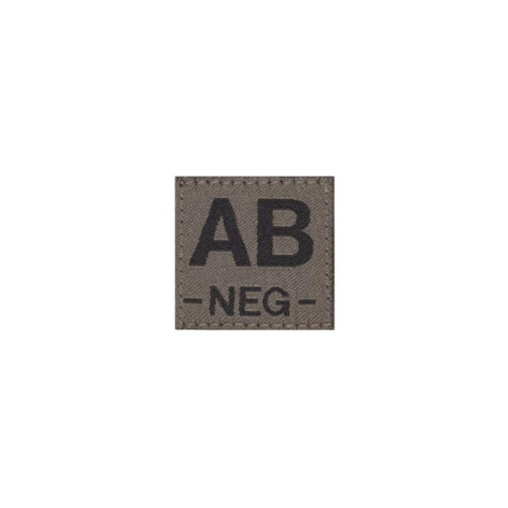 AB NEG Bloodgroup Patch (RAL7013)