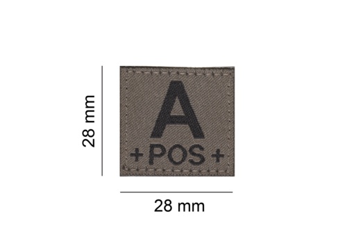 A POS Bloodgroup Patch (RAL7013)
