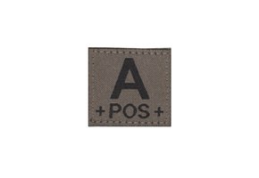 A POS Bloodgroup Patch (RAL7013)