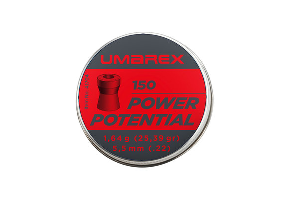Power Potential 5.5mm Pellets 150pcs (1,64g)