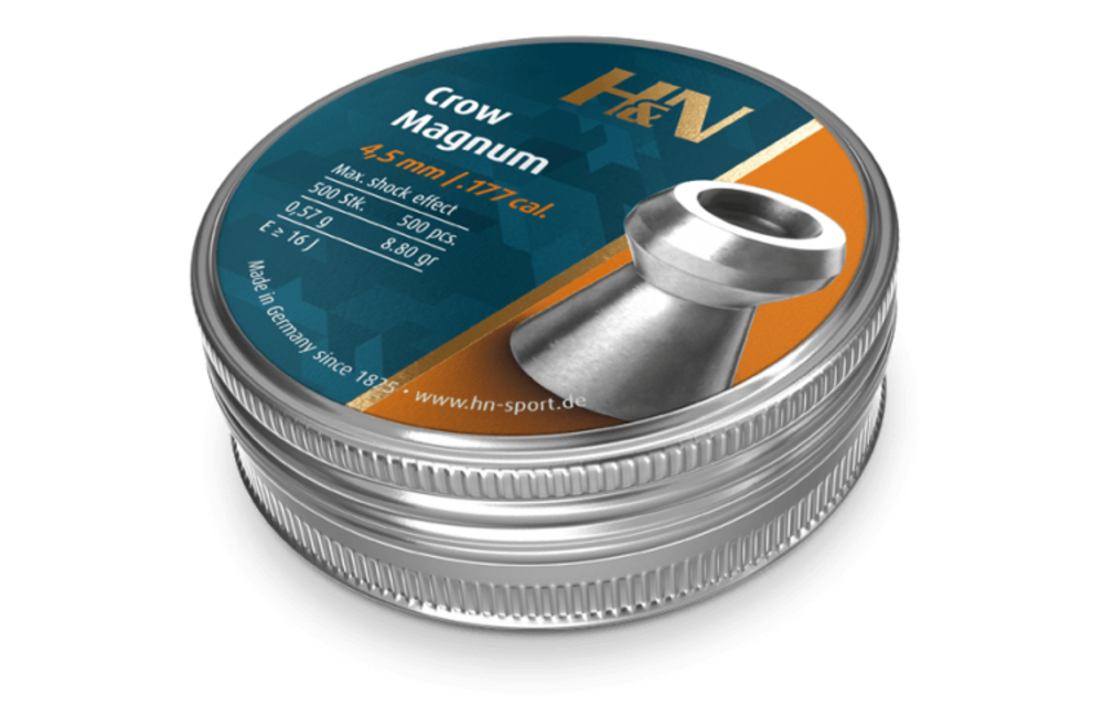 Crow Magnum 4.5mm Pellets 500pcs (0.60g)