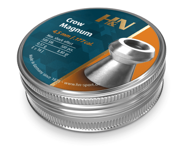 Crow Magnum 4.5mm Pellets 500pcs (0.60g)