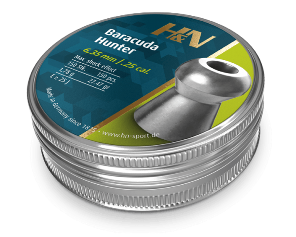 Baracuda Hunter 6.35mm Pellets 150pcs (1,78g)