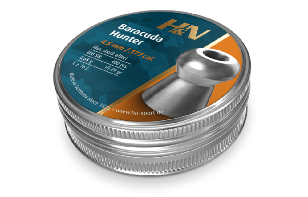 Baracuda Hunter 4.5mm Pellets 200pcs (0,68g)