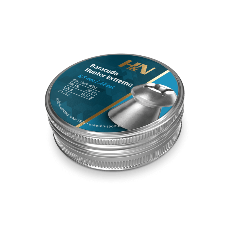 Baracuda Hunter Extreme 5.5mm Pellets 200pcs (1,20g)