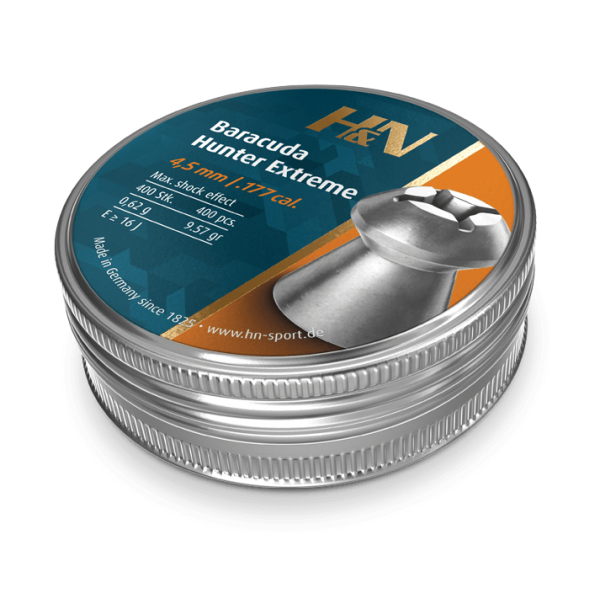Baracuda Hunter Extreme 4.5mm Pellets 400pcs (0,62g)