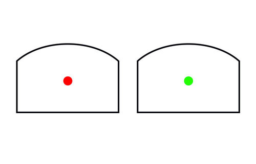 Micro Reflex Sight Red Dot (Black)
