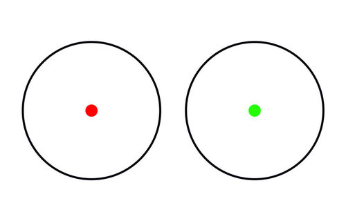 9054 Reflex Sight Red Dot (Black)