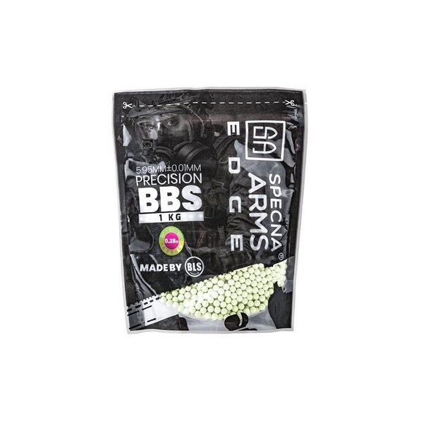 0,20g EDGE TRACER Bio BB Precision 1kg (Green)
