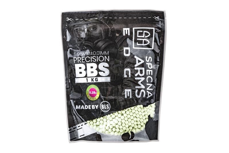 0,20g EDGE TRACER Bio BB Precision 1kg (Green)