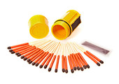 Stormproof Match Kit (25Pcs) (Orange)