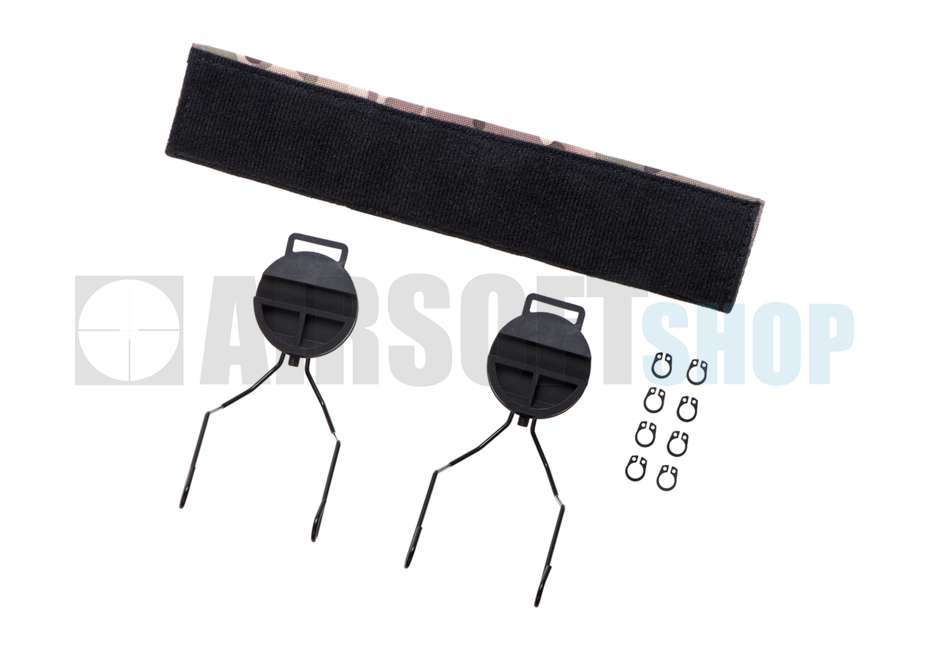 Tactical Helmet Rail Adapter Set for SRD (Black)