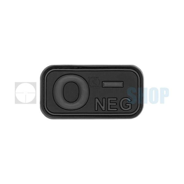 Bloodtype Rubber Patch O NEG (Blackops)