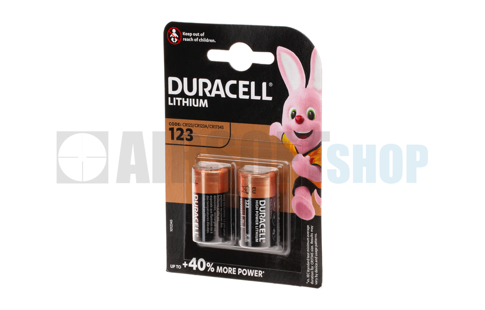 CR123 Lithium 3V (2Pcs)