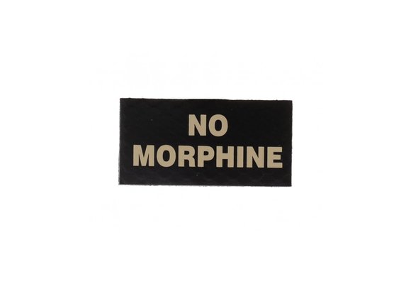 No Morphine IR Patch (Black)