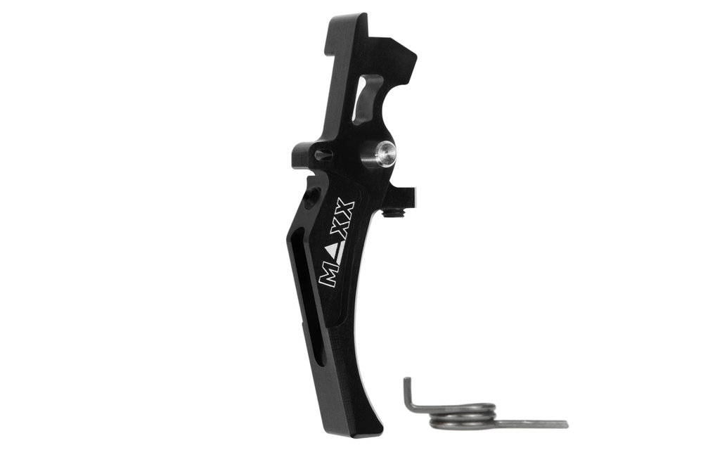 CNC Aluminum Advanced Speed Trigger (Style D) (Black)
