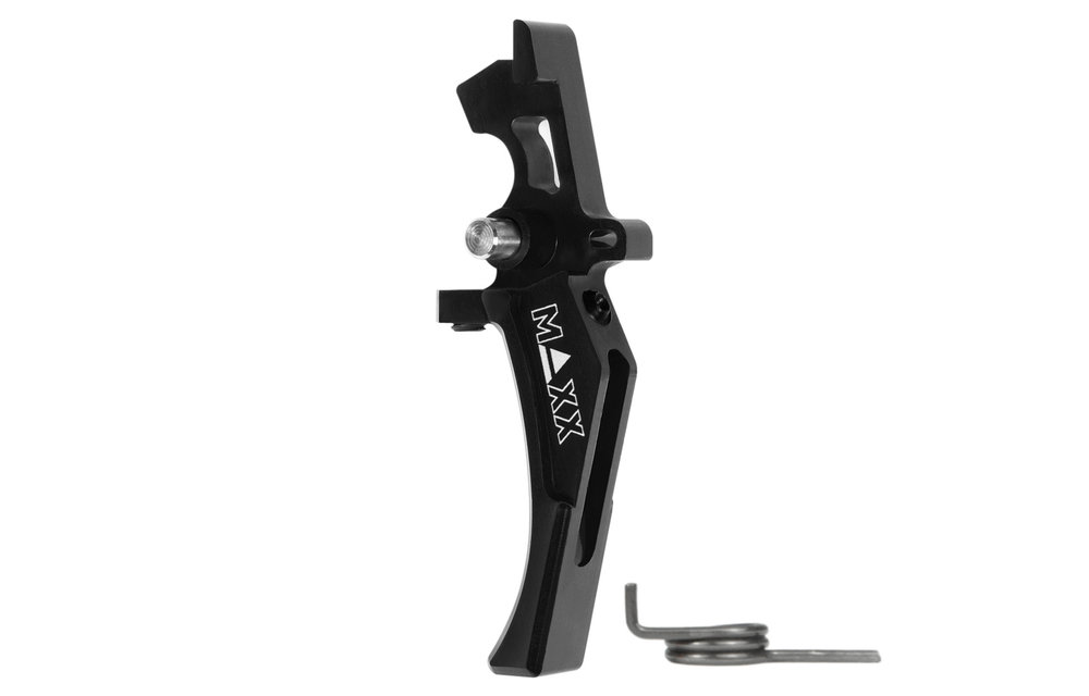 CNC Aluminum Advanced Speed Trigger (Style D) (Black)