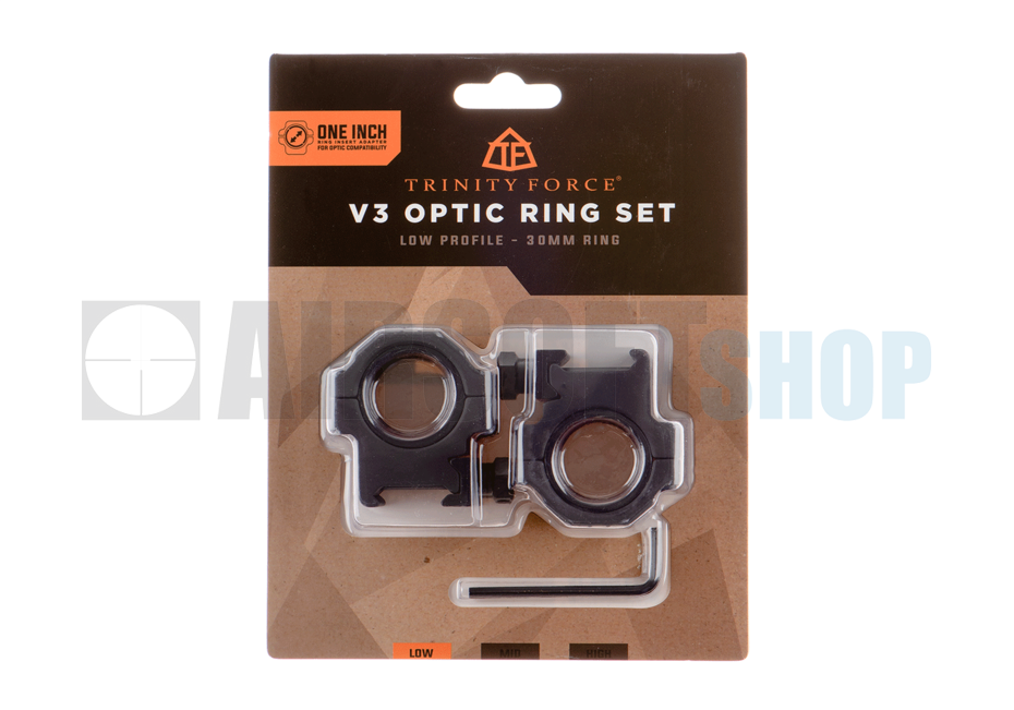 Low Scope Mount Rings (30mm)