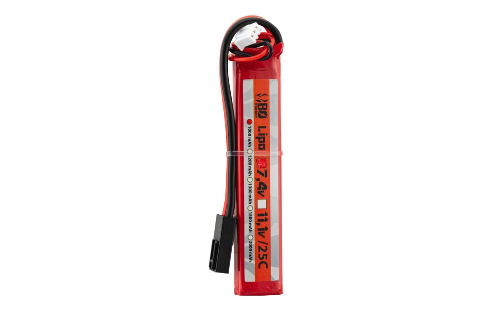 LiPo 7.4V 1000mAh 25C PDW Stick Type (Tamiya)