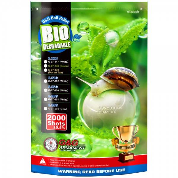 Bio Precision BB 0,33g Gray (2000rds)