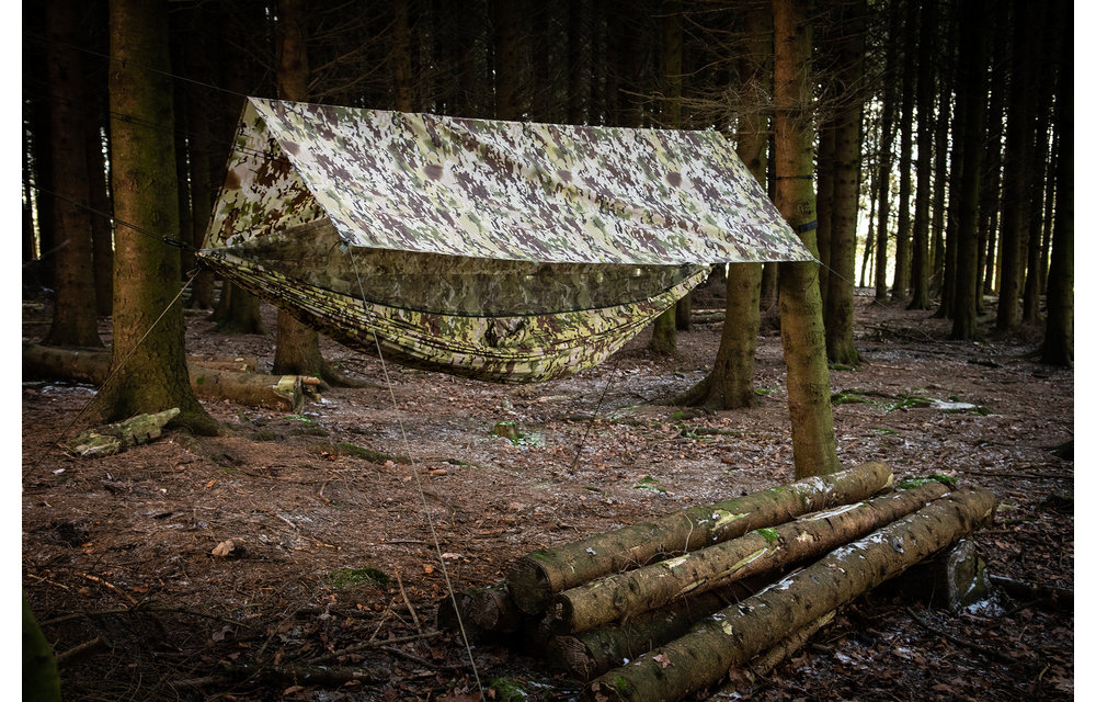 Jungle Hammock with Mosquito Net (Multicam)