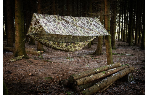 Jungle Hammock with Mosquito Net (Multicam)