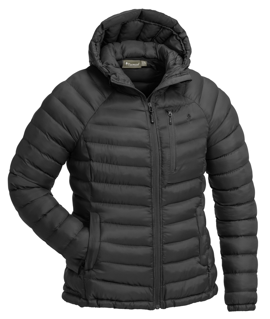 Dames Abisko Insulation Jas (Rookzwart)