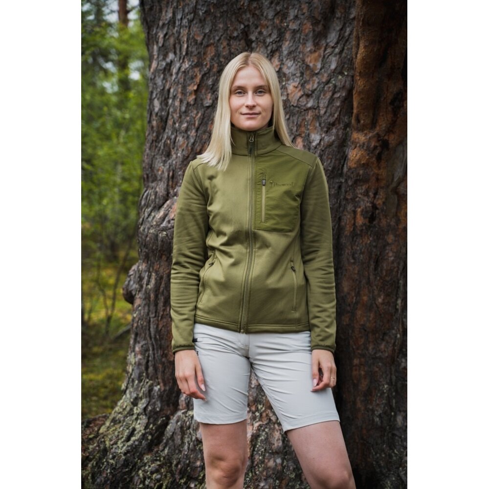 Dames Brenton Power Fleece Trui (Zwart)