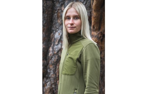 Dames Brenton Power Fleece Trui (Zwart)