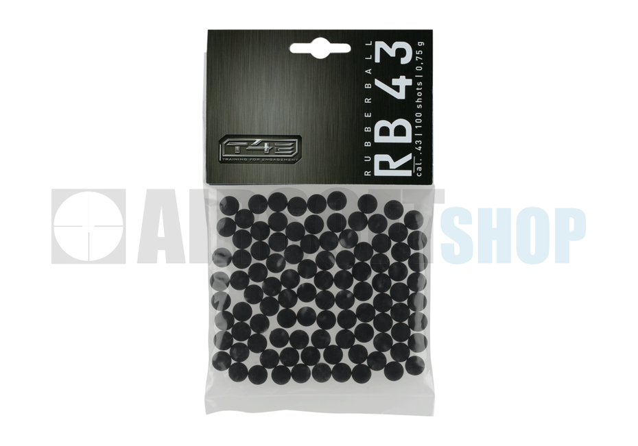 T4E .43 Practice Rubber Balls 100rds