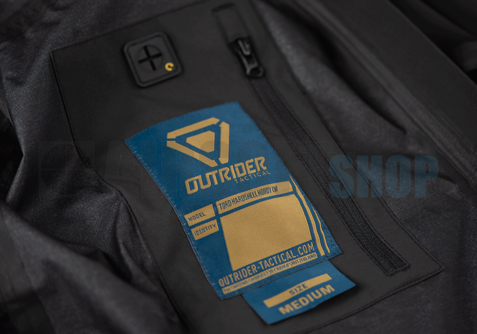 T.O.R.D. Hardshell Hoody LW Jacket (Black)