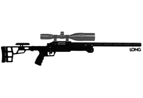 SSG10 A3 Sniper Rifle (Black) (M150)