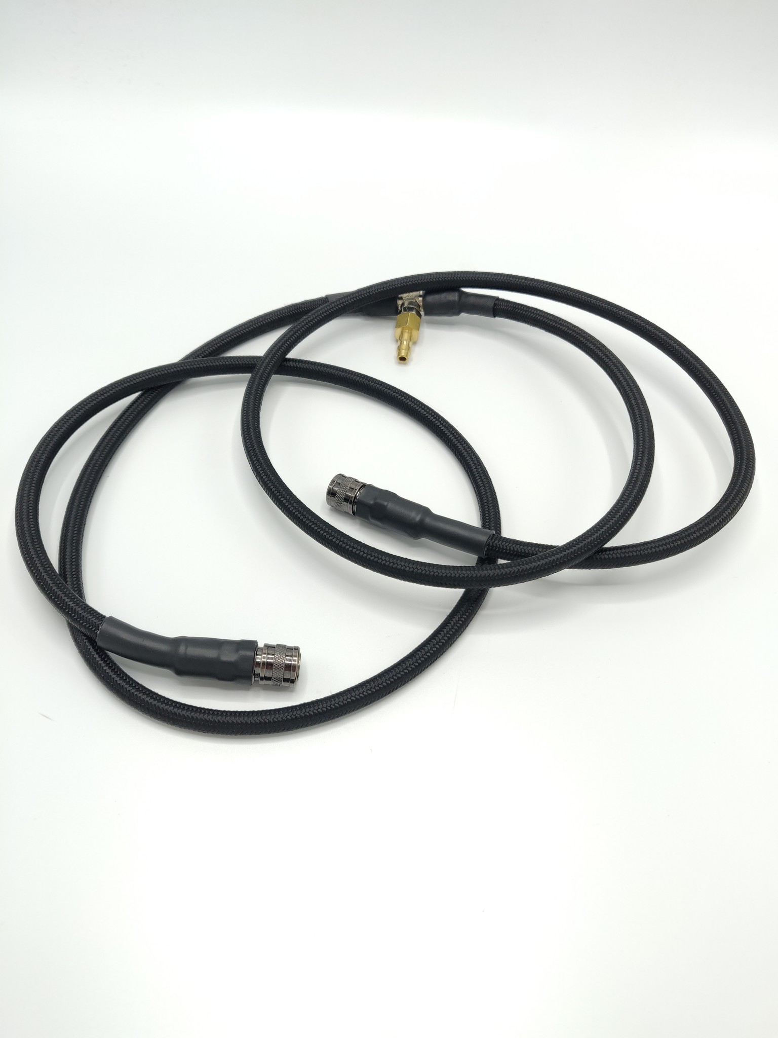 Dual Braided US Air Line 35 Inch (Black)