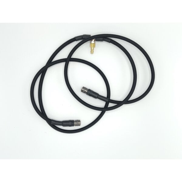 Dual Braided US Air Line 35 Inch (Black)