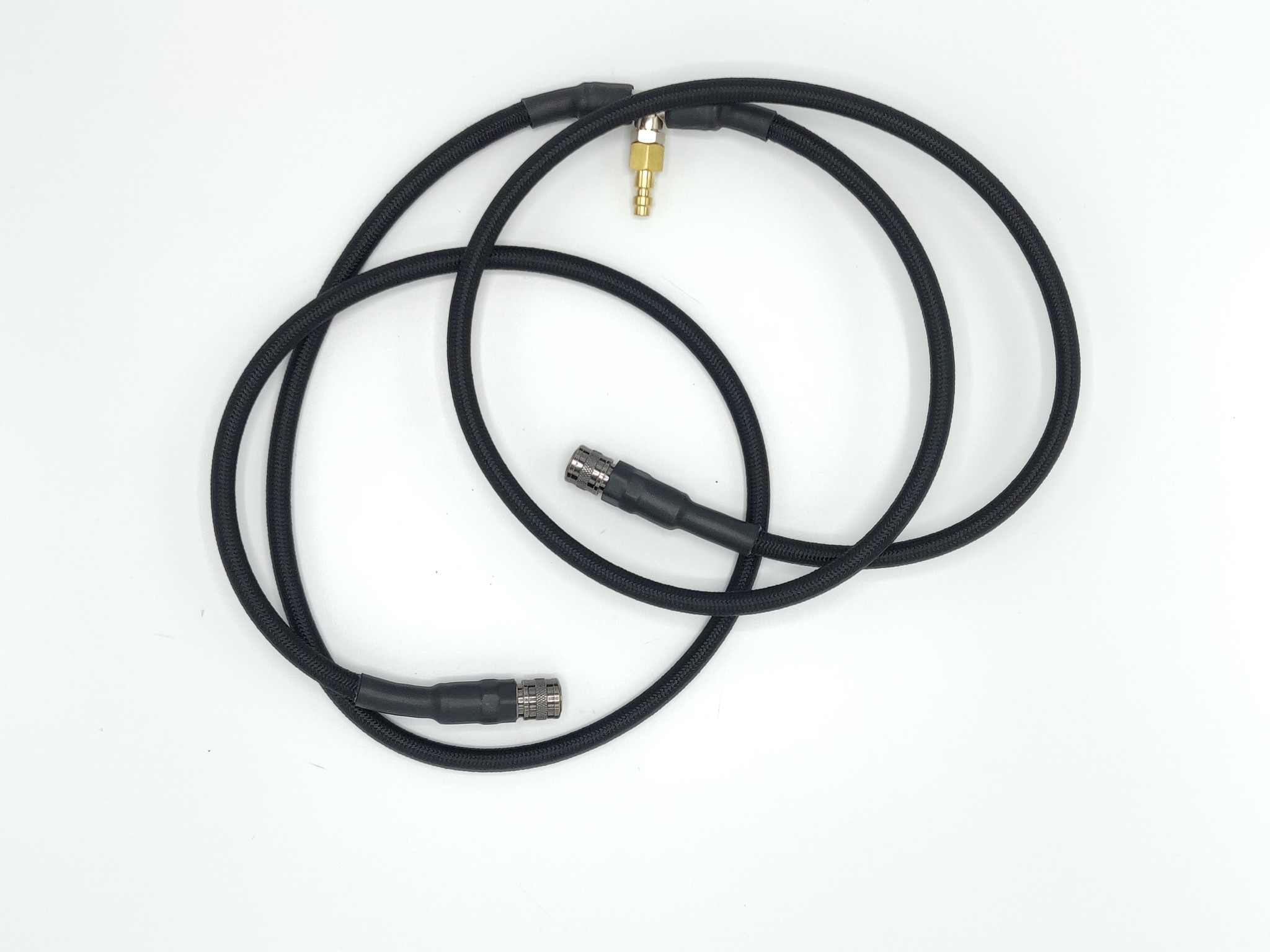 Dual Braided US Air Line 35 Inch (Black)