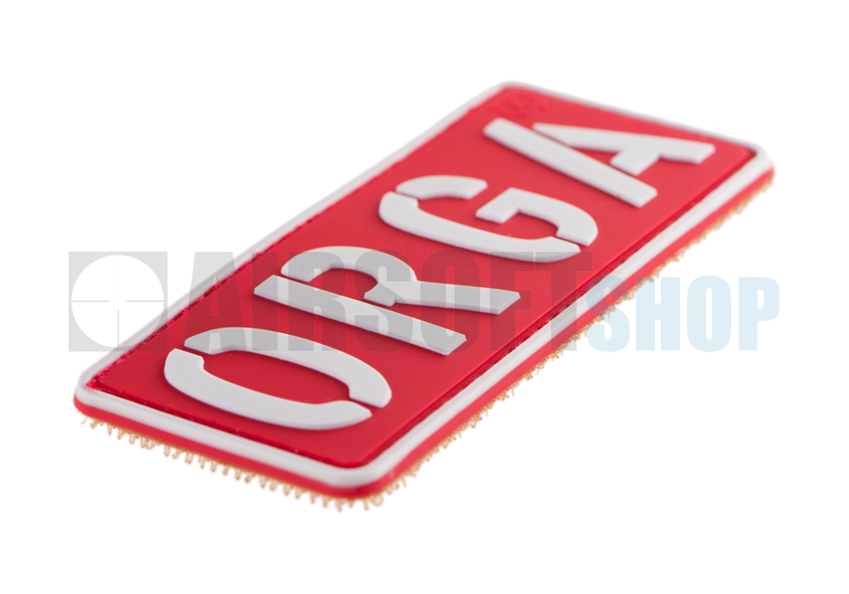 ORGA PVC Patch (Red)