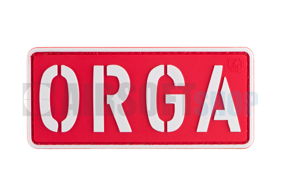 ORGA PVC Patch (Red)