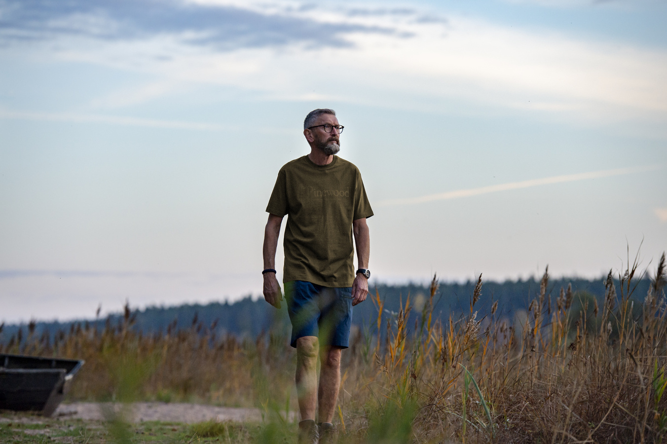 Outdoor Life T-Shirt (Donker Marine)