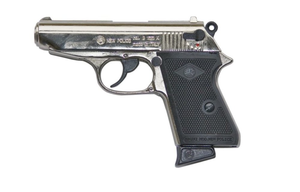 New Police 8mm Blank (Silver)